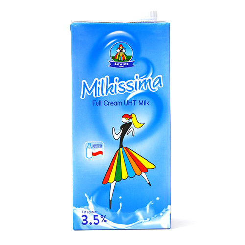 폴란드 프리미엄 밀키스마 소화가 잘되는 멸균우유 1L - 아이스박스무료