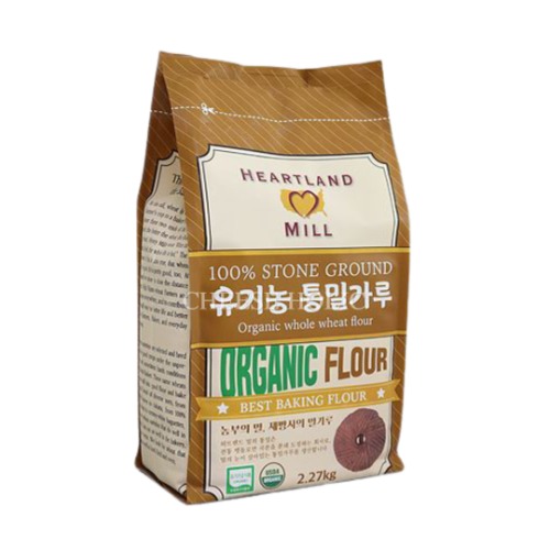 하트랜드 유기농 통밀가루 2.27kg